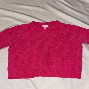 Cat & Jack Bright Pink Knit Sweater